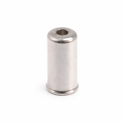 [ZAP131] TOPE FUNDA 5 MM PLATA (100U.)